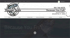 Desktop Screenshot of discounttackletampabay.com